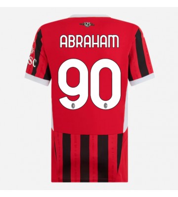 AC Milan Tammy Abraham #90 Primera Equipación Mujer 2024-25 Manga Corta